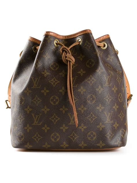 louis vuitton bucket bag.